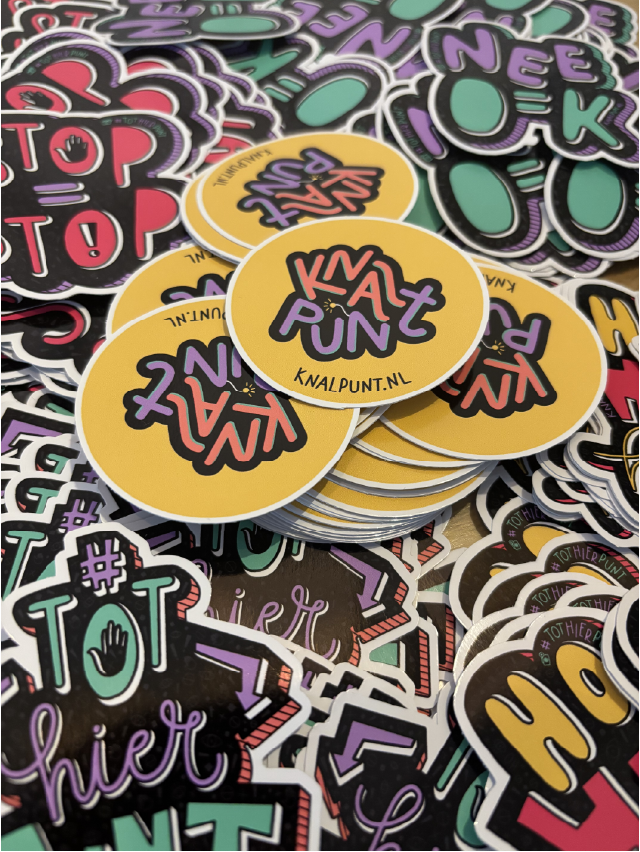 KP_stickers Je ziet hier alle #tothierpunt stickers